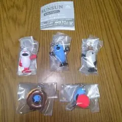 パペットスンスン めじるしアクセサリー 全種コンプリートセット　ガシャポン