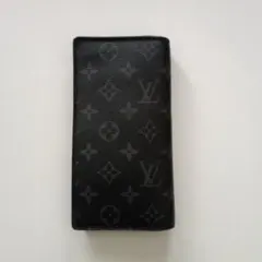 刻印有　ルイヴィトン　モノグラム　エクリプスポルトフォイユブラザ メンズ長財布