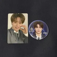 宇野海夢 日プ 新世界 POPUP トレカ 缶バッジ