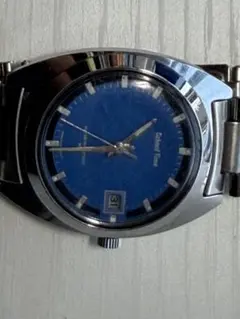 断*離様 Seiko 青 アナログ時計 ステンレス