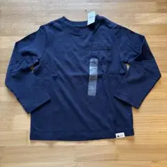 【新品】GAP 長袖 カットソー 100cm ネイビー