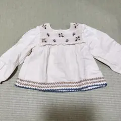ZARA ベビー　刺繍ブラウス　92cm