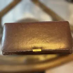 COACH ブラウンレザー 長財布