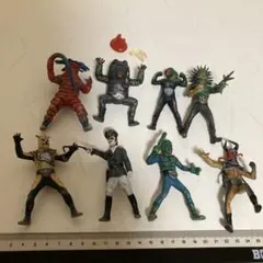 仮面ライダー の敵!ショッカー最高幹部と戦闘員フィギュア ７体セット✨ 仮面ライダー の敵!ショッカー最高幹部と戦闘員フィギュア 7体セット