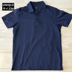 UNIQLO ユニクロ ポロシャツ ネイビー サイズMのサムネイル