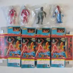 ウルトラマンソフビ道シリーズ其のニ 4体2002年発売ガシャ箱