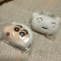 クレヨンしんちゃん シロ ぬいぐるみクリップ ガチャ