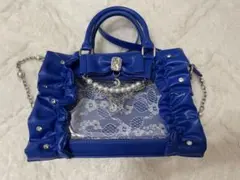 AnkRouge 確定ファンサのおまじないBAG 痛バ 2way エナメル 黒 - メルカリ