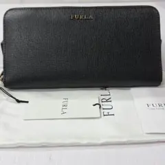 新品同様‼️ フルラ　FURLA バビロン　財布　長財布　ラウンドファスナーのサムネイル