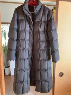 ユニクロ　レディース　ロングダウンコート　濃紺　Ｌ