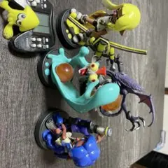 まとめ売り】どうぶつの森 スプラトゥーン amiibo フィギュア 3点