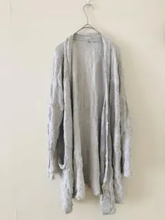 amazon essentials ストライプ柄カーディガン L