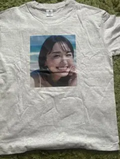 おもしろＴシャツ　健康的な美女の笑顔プリント　サイズXL 新品