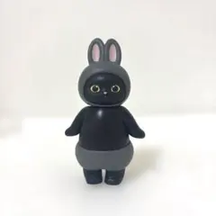 モフサンド　mofusand うさにゃんフィギュア２ ブラック　黒