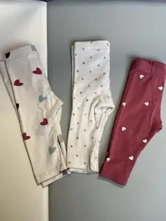 h&mレギンス3枚セット