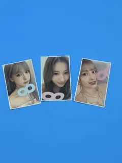 TWICE 8周年　FC限定トレカ　ミナ　モモ　サナ