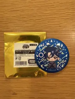 ひみつのアイプリ　トレーディンググリッター缶バッジ　ミニキャラ　すばる