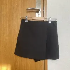 ZARA スコート　ブラック
