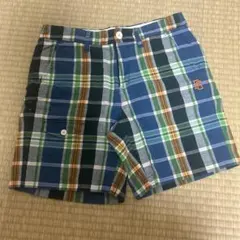 PEARLY GATES チェック柄ショートパンツ　ゴルフ