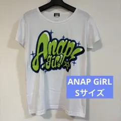 ANAP GiRLアナップガール カラフルロゴ　tシャツ　Sサイズ