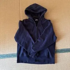 GU スウェットフルジップパーカー　L