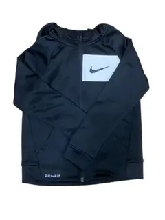 Nike DRI-FIT ブラック パーカー