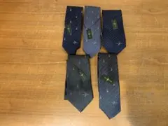 G0407-23★未使用タグ付き　ネクタイ　Polo Club 5本セット