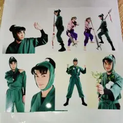 激レア　ミュージカル　忍たま乱太郎　潮江文次郎　鬼蜘蛛丸　ブロマイド　7枚　❶