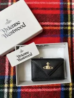 Vivienne Westwood 三つ折り財布 オーブゴールドレザー 箱付き
