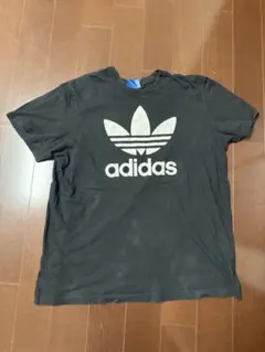 adidasオリジナルス トレフォイル Tシャツ ブルー XL 古着