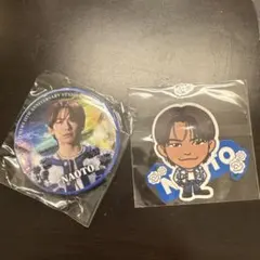 三代目 ガチャ NAOTO 実写 缶バッジ ステッカーセット