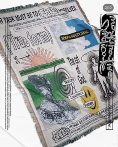 即完売品】 home economics experiment ブランケット - メルカリ