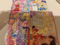 アイカツ カード 星宮いちご 蘭 ノエル あおい 橋本環奈 6枚 アンコール