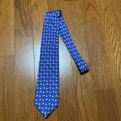 DRAKE'S（ドレイクス） 小紋柄 ダイヤモンドモチーフ シルクタイ