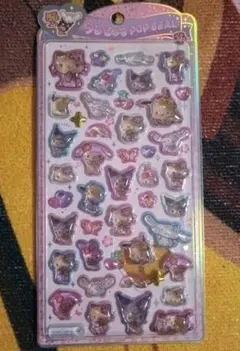 うるちゅるポップシール サンリオキャラクターズ 日焼け シール 3D 国内正規品