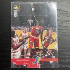 Hakeem Olajuwon Rockets Professor Dunk34