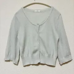 【KarL Park Lane】 七分袖 カーディガン Mサイズのサムネイル