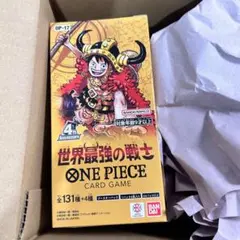 新品/テープ付き】ワンピース 世界最強の戦士 1BOX(OP-17)プロモ付き