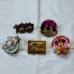 ディズニーカードクラブ ピンバッジセット