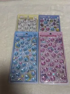 【正規品】しずくちゃん ボンボンドロップシール 4柄セット