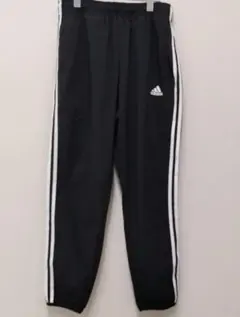adidas ストライプ ブラック トレーニングパンツ XL