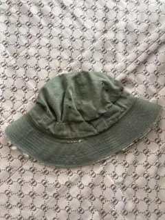 40s 50s ミリタリーハット Vintage USARMY HBT boroのサムネイル