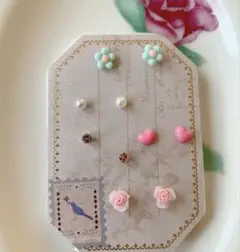 6. 未使用　リカちゃん ジェニーちゃん　ピアスセット　アクセサリー　イヤリング