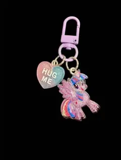 キラキラキーホルダー