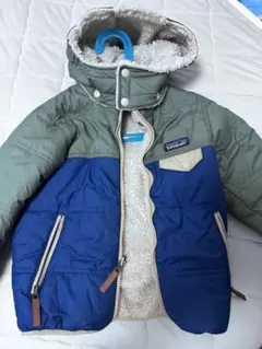再値下げ★Patagonia フード付きコート　リバーシブル　5Tサイズ