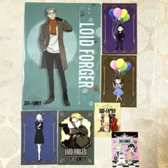 値下げSPY×FAMILY ロイドフォージャー クリアファイルポストカードセット