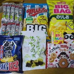 ハ*親様 お菓子まとめ売り✨ ７点 アミューズメント菓子　BIGサイズ他