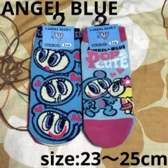 新品☆ANGEL BLUE☆レディース☆キッズ☆靴下6足セット☆23～25cm