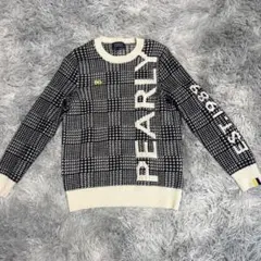 PEARLY GATES チェック柄セーター