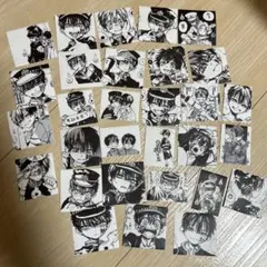 地縛少年花子くん ステッカー シール 30枚 モノクロ